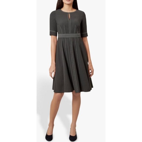 Hobbs Dresses & Skirts - Hobbs of London Aaliyah Dress in Khaki Green, 8